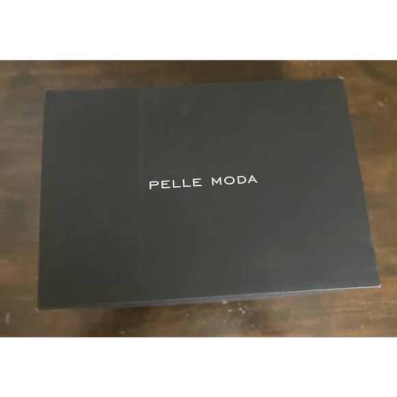 Pelle Moda Karen Pewter Heeled Sandal - Size 9.5M - NIB - Picture 9 of 10